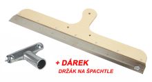 Špachtle nerezová 560mm pro výměnné lišty