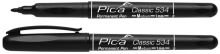 Značkovač Pica Classic 534 permanentní černý 1 mm / 10 ks