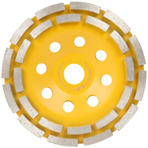 Kotouč brusný diamantový dvouřadý 125mm na beton