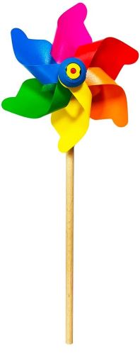 Větrník Rainbow duhový, průměr 11 cm