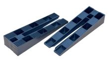 Klínky montážní plastové PRO5 černé 22 ks, 134 x 43 x 23 mm