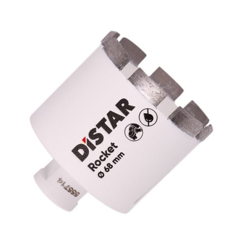 Vrták Distar Rocket diamantový korunkový 68 mm M14